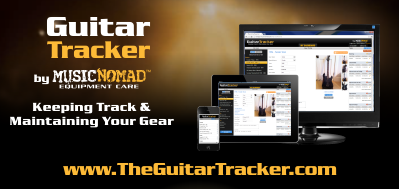 Guitar Tracker; by MusicNomad Equipment Care, Keeping Track & Maintaining Your Gear. www.TheGuitarTracker.com